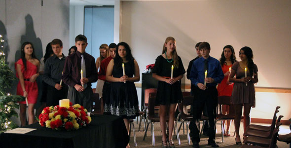 Spanish National Honor Society holds induction