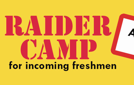 Raider Camp for freshmen Aug. 13-14, luau Friday