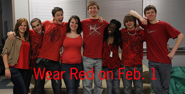 HOSA asks students to wear red to support heart health