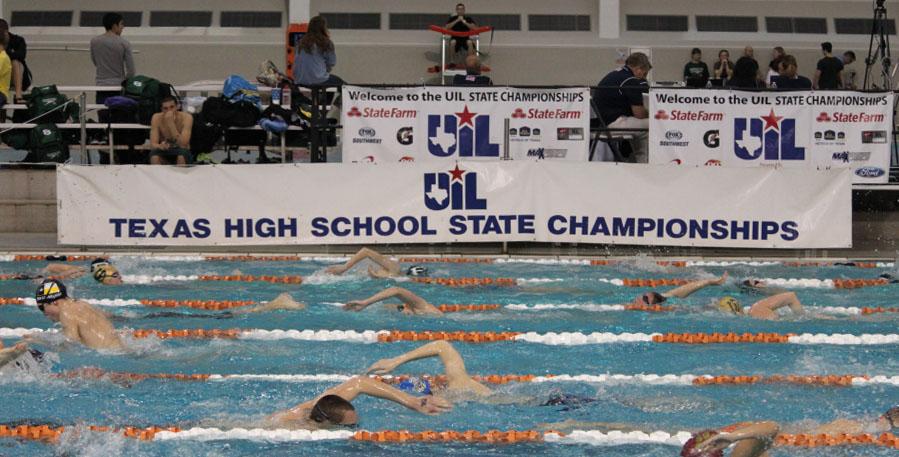 Three swimmers place at state meet