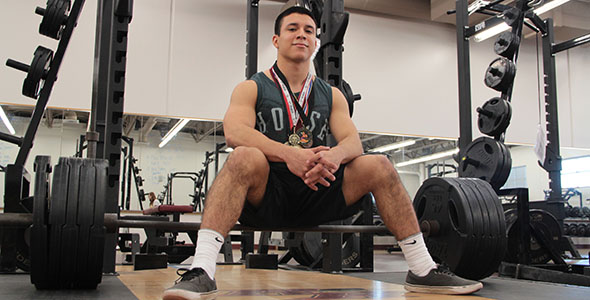 Powerlifter takes 15th at state