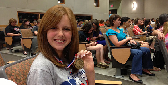 Senior takes fourth at State academic competition