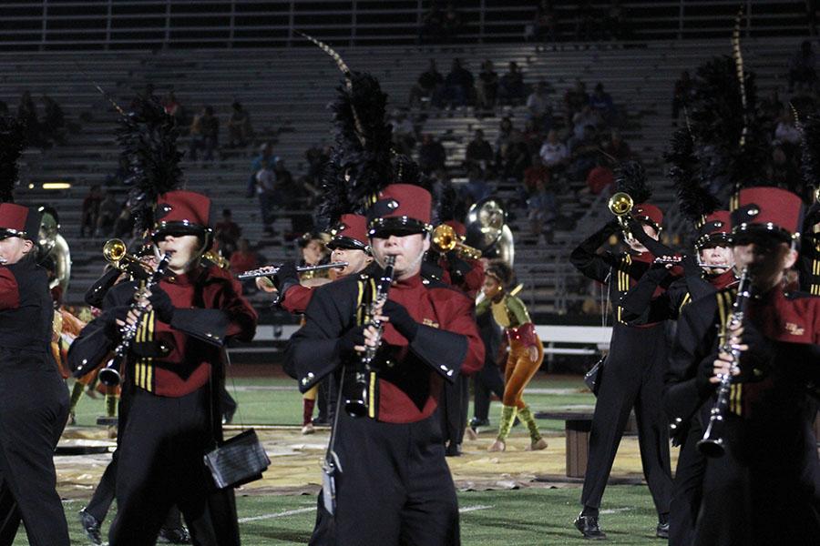 Band advances to UIL Area Marching Band Contest