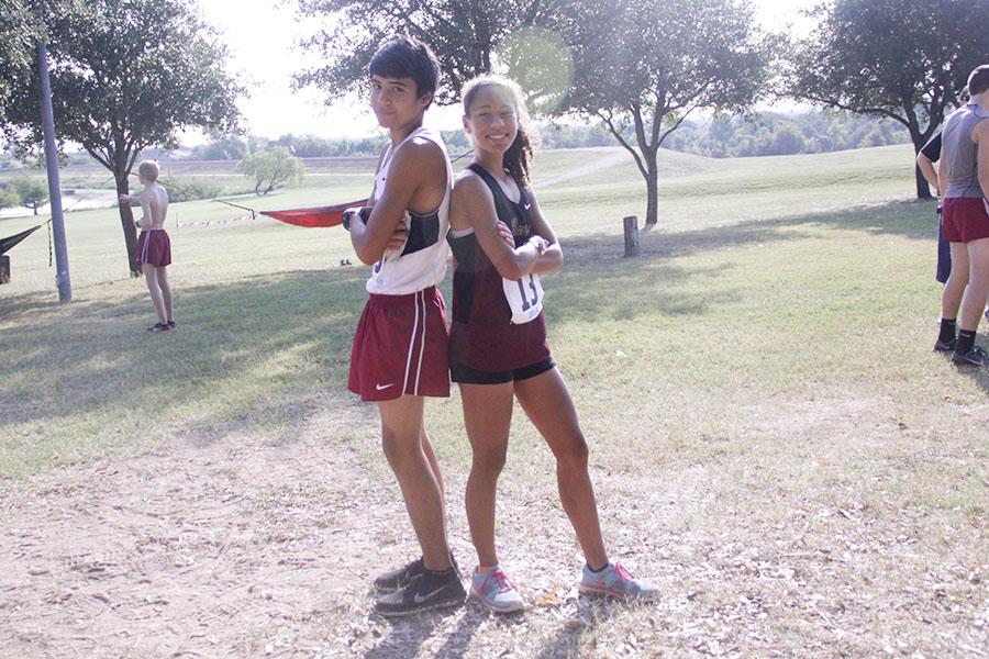 Freshmen Danny Madrid and Helen Roddy have made an immediate impact on the cross country team. They both moved into the No. 2 spot, behind the teams top leaders, Suede Mora and Madie Boreman.