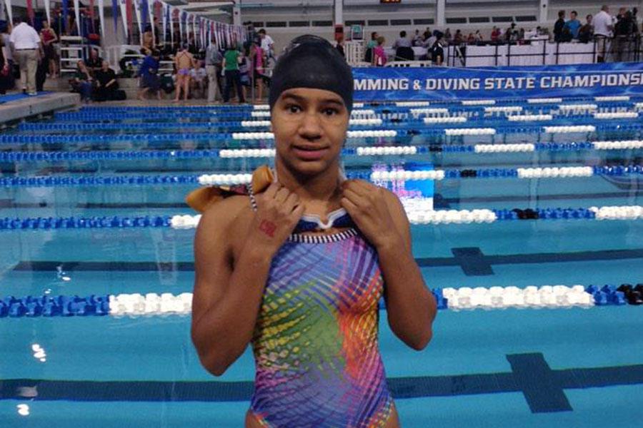 Junior takes 8th at state in 100 Fly