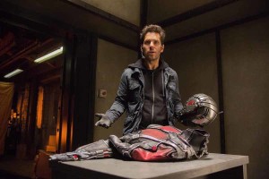 Paul Rudd as the title character in Marvel's Ant-Man Photo Credit: Zade Rosenthal, Marvel 2014