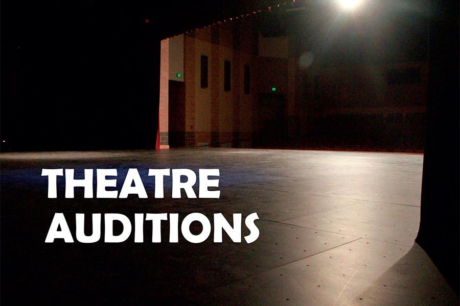 Theatre auditions today for fall show