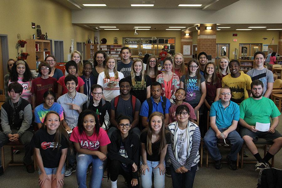 IT’S AMAZING The new club, Amazing Raiders Club, already has a big following. The group helps students become more involved and interactive with special needs students.