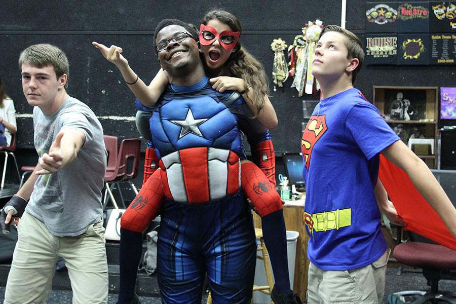 Students will have the chance to dress up as superheroes for Red Ribbon Week. Monday is Raiders have Power. 
