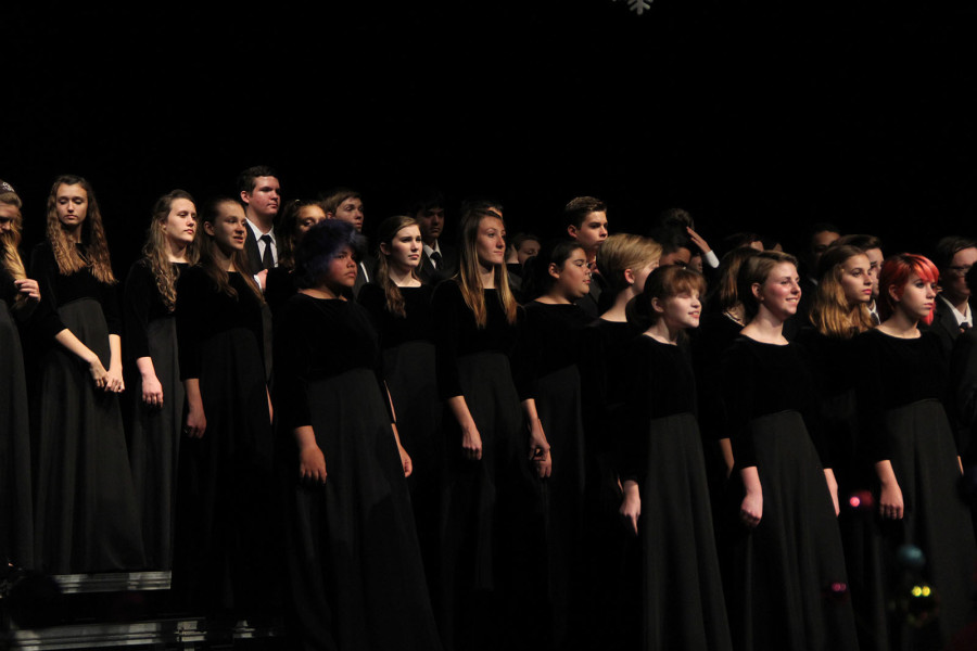Choir held their annual holiday concert, Dec. 3.