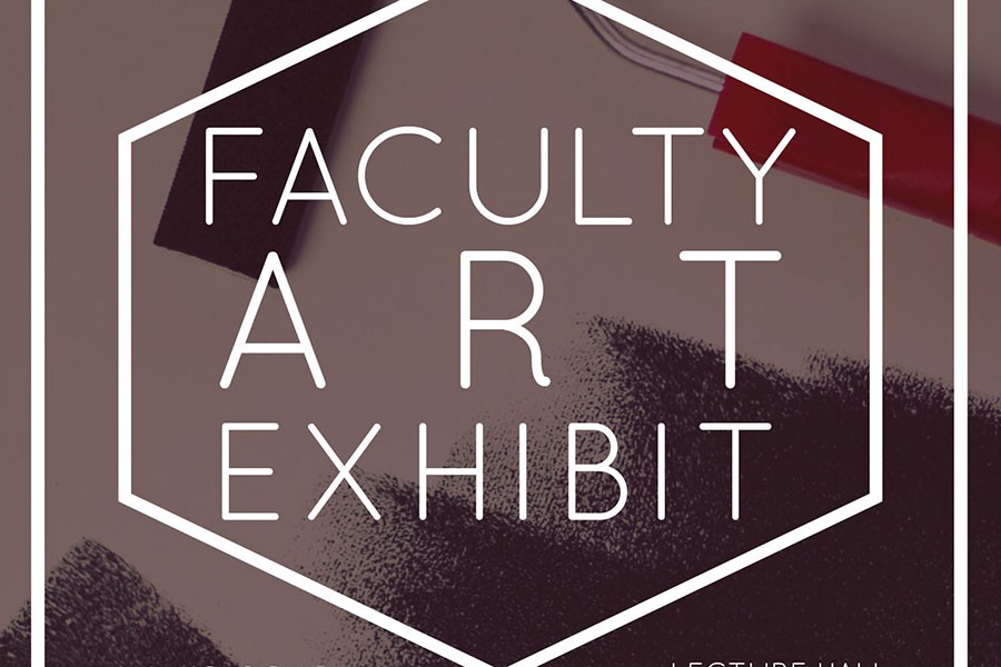 First-ever faculty art show, Feb. 4