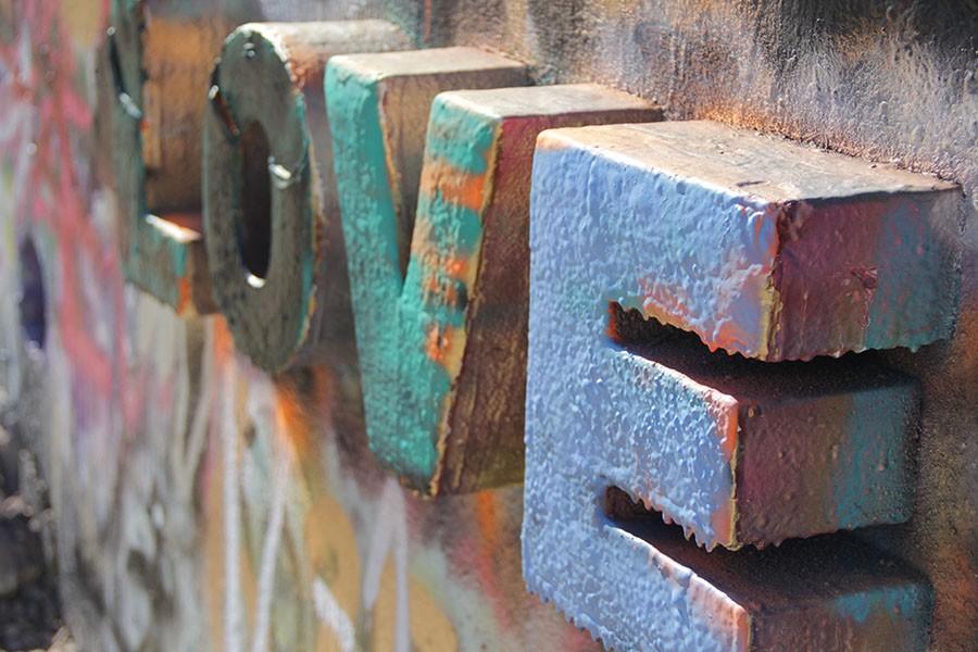 Make your own art together at Graffiti Park.