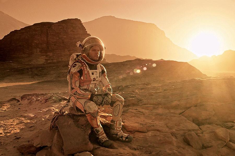 Forty four percent of students said they would vote for The Martian for Best Picture.