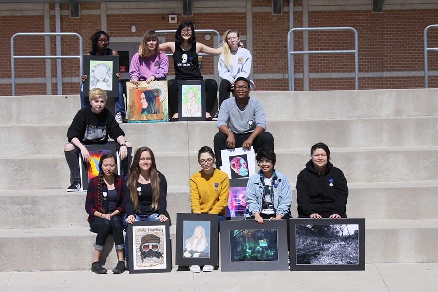 12 art students receive superior ratings at VASE