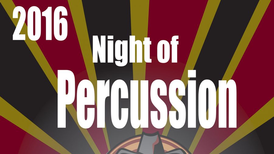 Percussion Ensemble hosting event, April 23