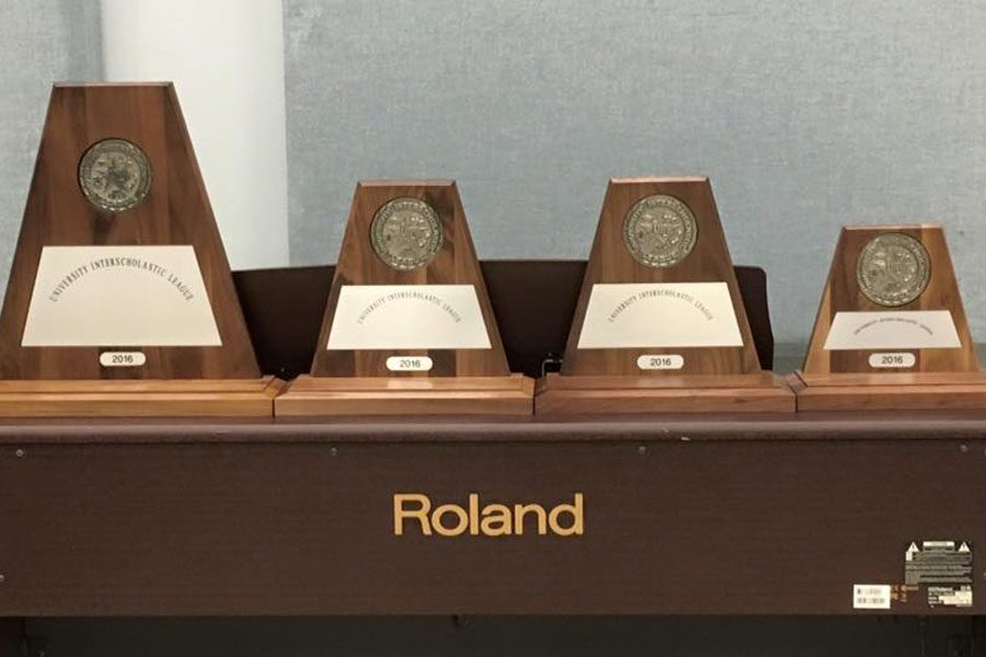 Collected several awards at the UIL Concert and Sight Reading contest, including sweepstakes which honors the group for receiving the highest honors in concert singing and sight reading.