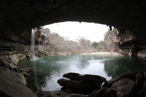 Hamilton Pool requires a short walk and reservations, but the watering hole is a great spot to cool off.