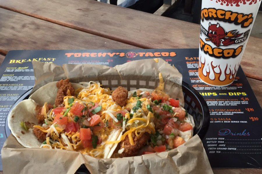 Trailer Park tacos from Torchys.