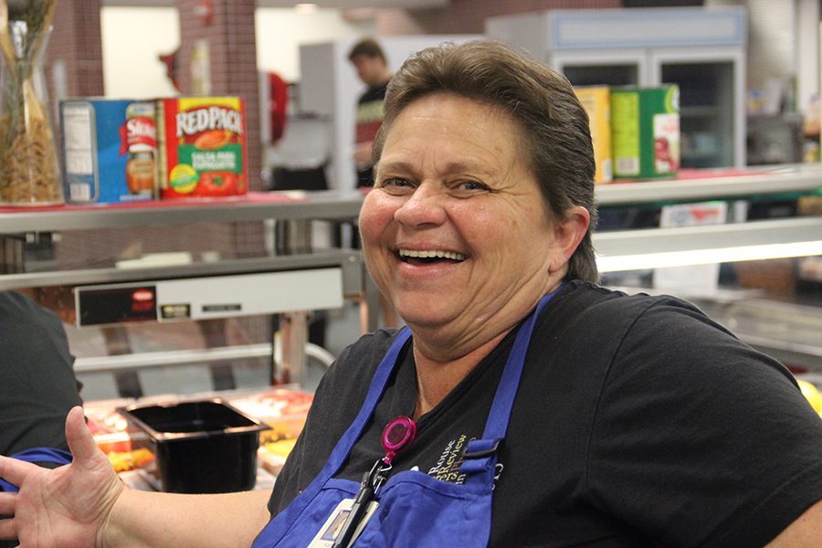 Food Service Manager, Kathy Bell