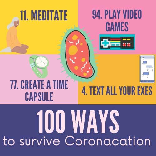 100 Ways to survive coronacation