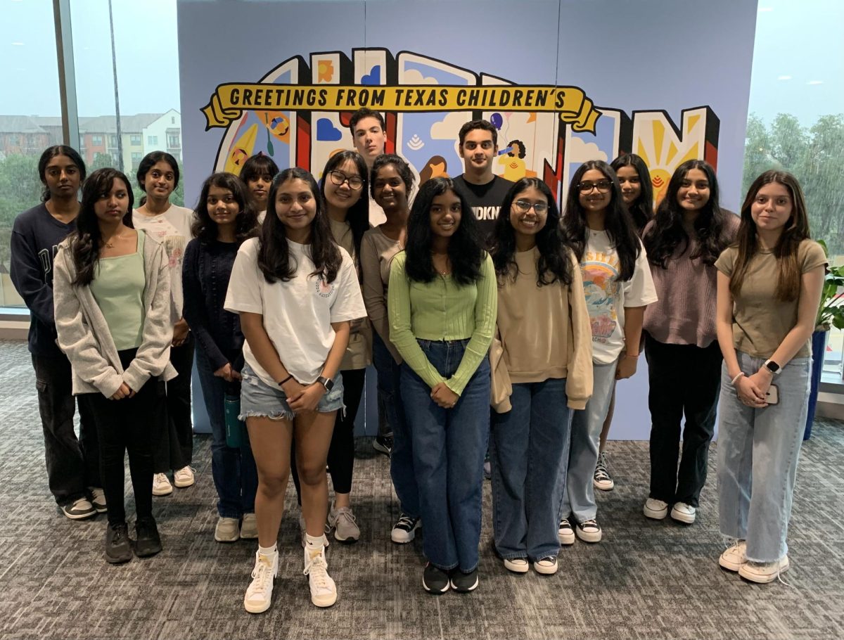 Human Body Systems students visit Texas Children’s Hospital to gain insight into the different career paths in medicine.